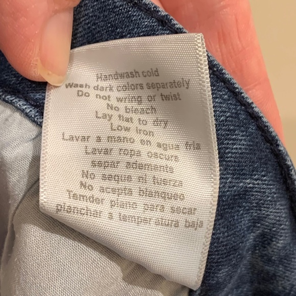 Judy Blue Relaxed Fit Mineral Wash Mid Rise Stretch Denim Jeans size 5/ 27 - Picture 12 of 16